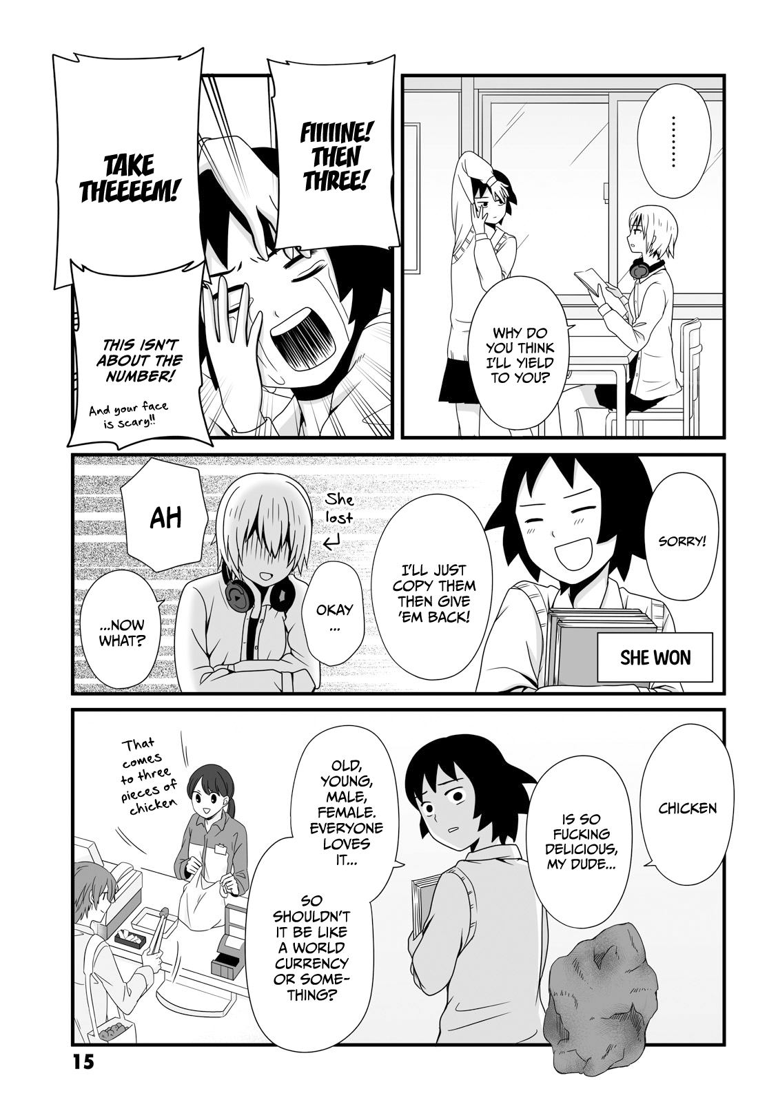 Joshikousei No Mudazukai chapter 18 - page 5