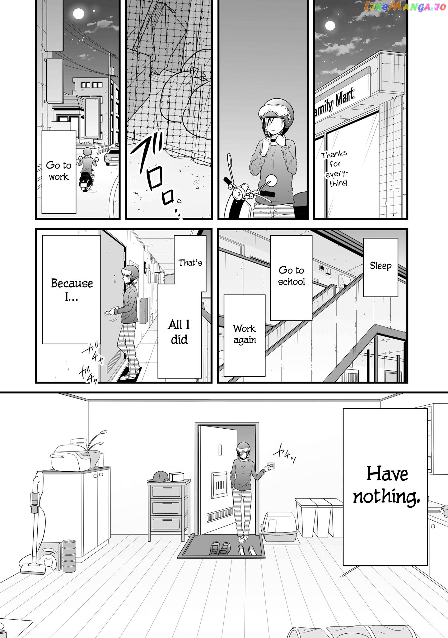 Joshikousei No Mudazukai chapter 67 - page 2