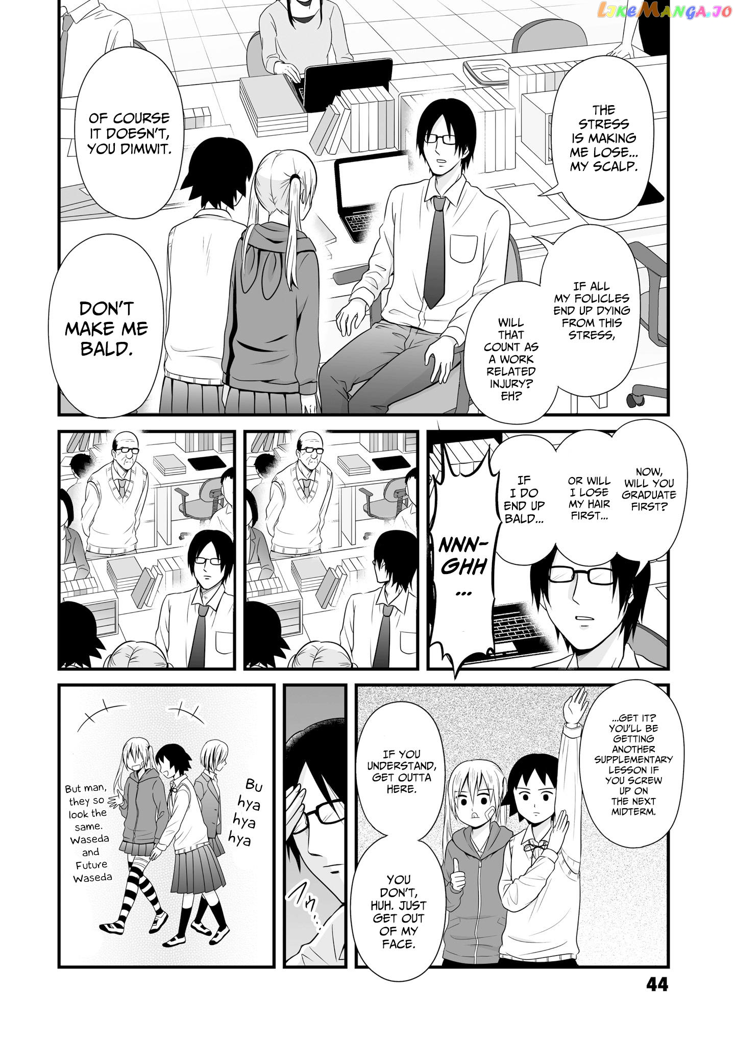 Joshikousei No Mudazukai chapter 67 - page 4