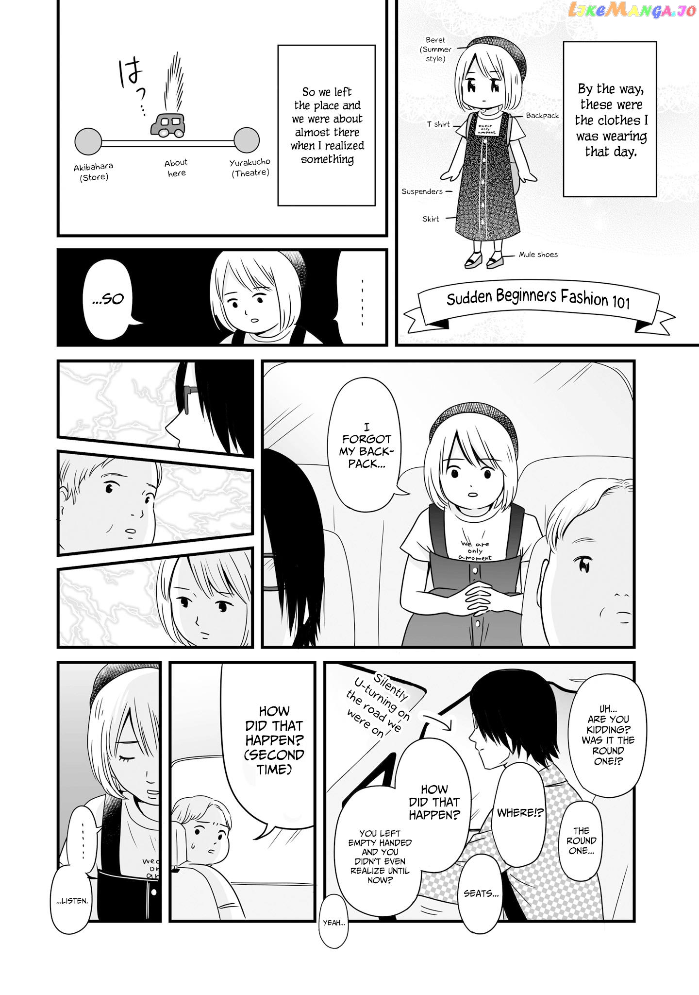 Joshikousei No Mudazukai chapter 72.2 - page 2