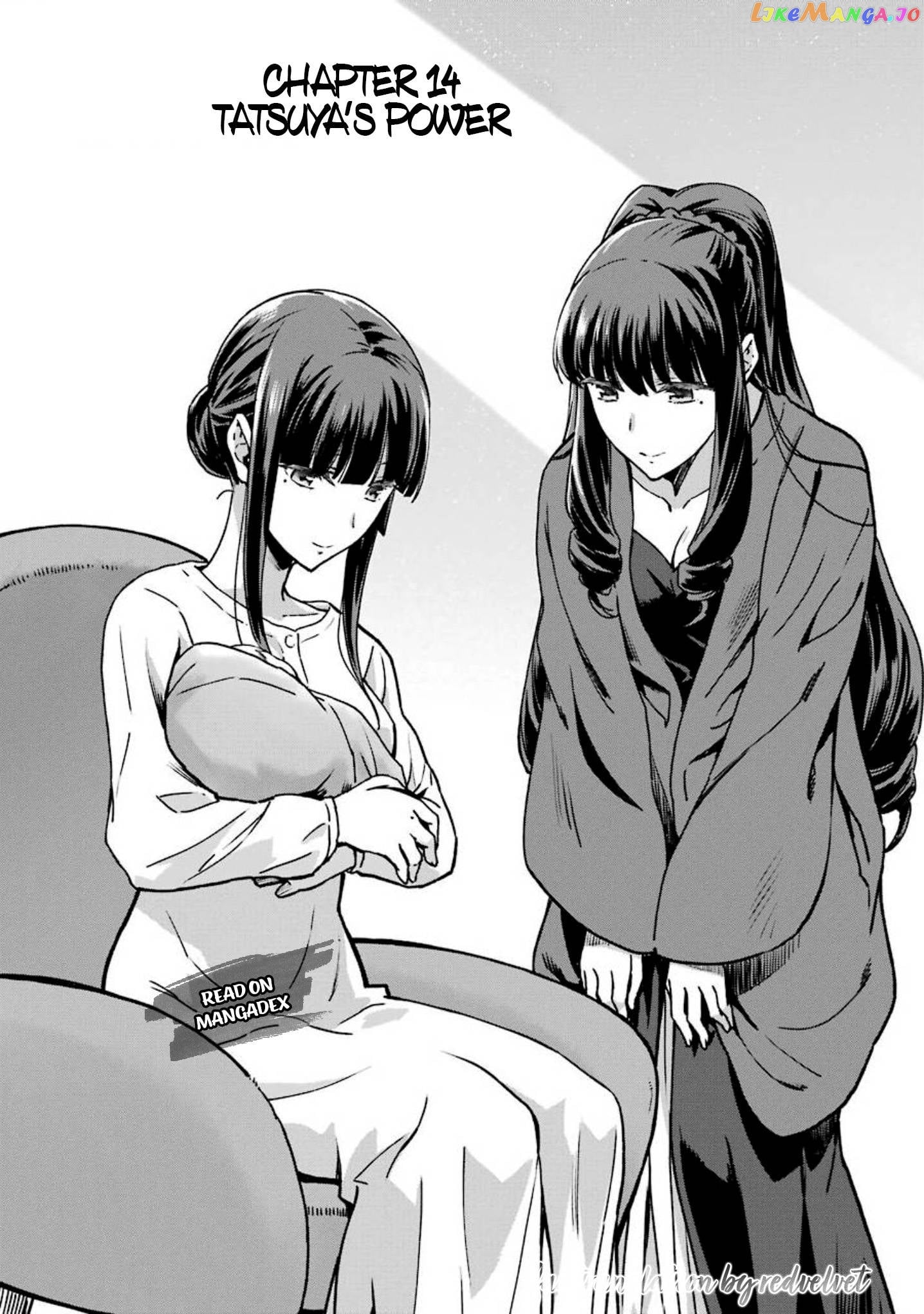 Mahouka Koukou no Rettousei - Yotsuba Keishou-hen chapter 14 - page 1