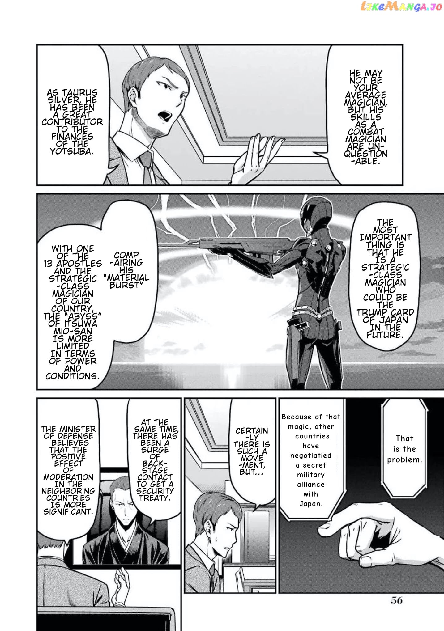Mahouka Koukou no Rettousei - Yotsuba Keishou-hen chapter 3 - page 10