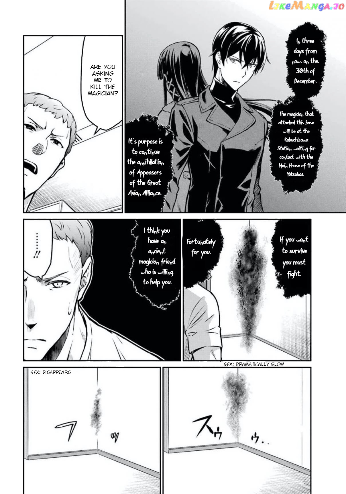 Mahouka Koukou no Rettousei - Yotsuba Keishou-hen chapter 4 - page 8