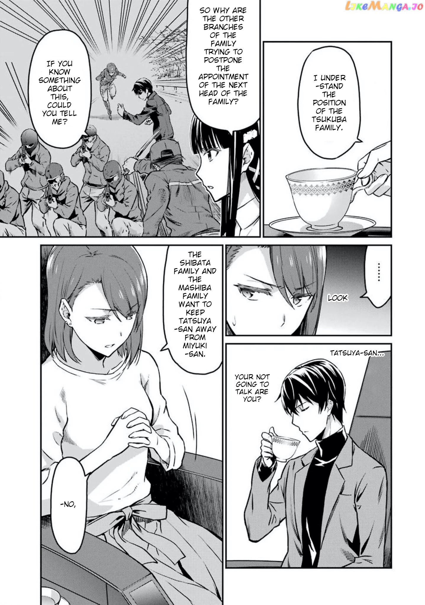 Mahouka Koukou no Rettousei - Yotsuba Keishou-hen chapter 6 - page 9