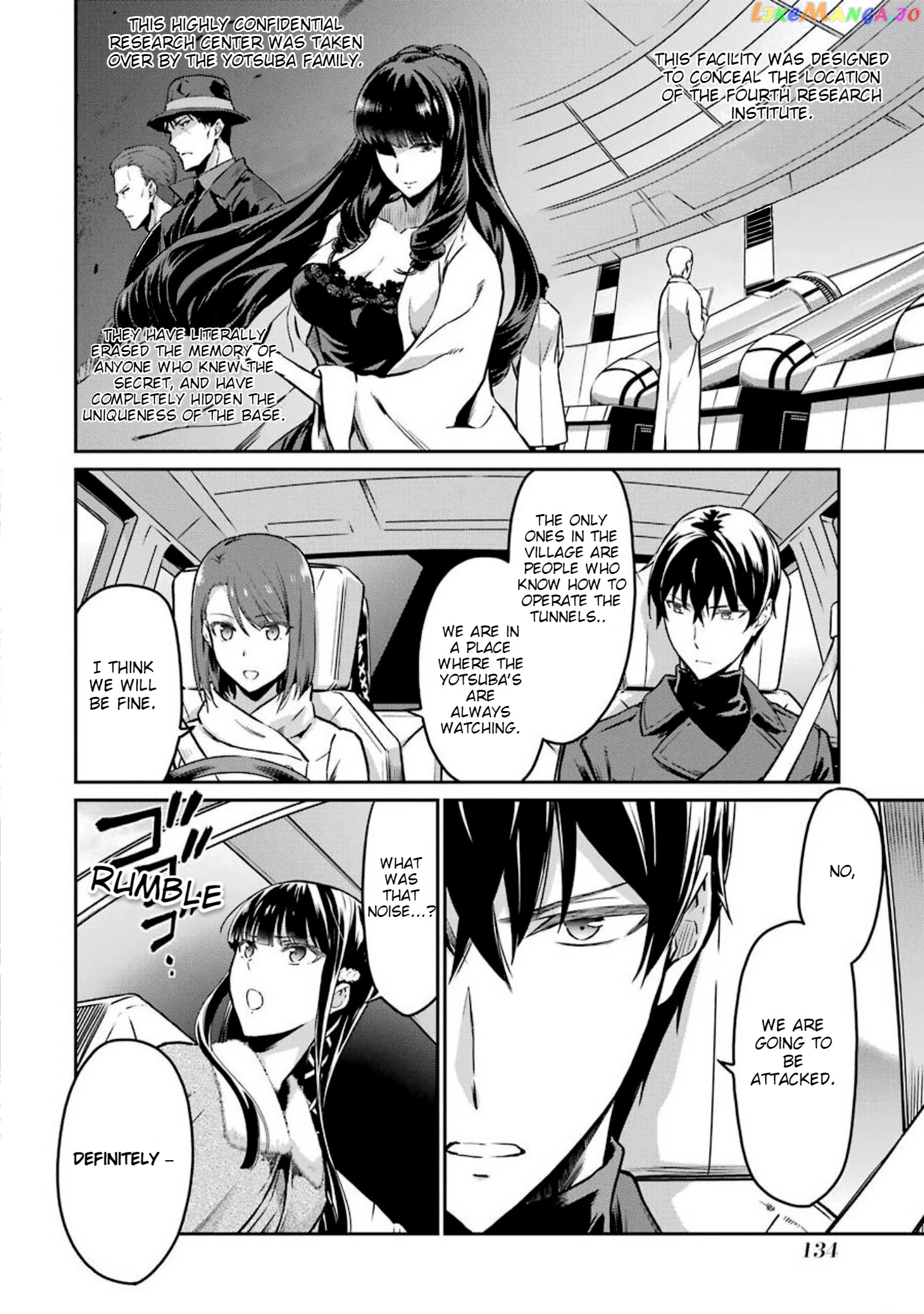 Mahouka Koukou no Rettousei - Yotsuba Keishou-hen chapter 7 - page 10