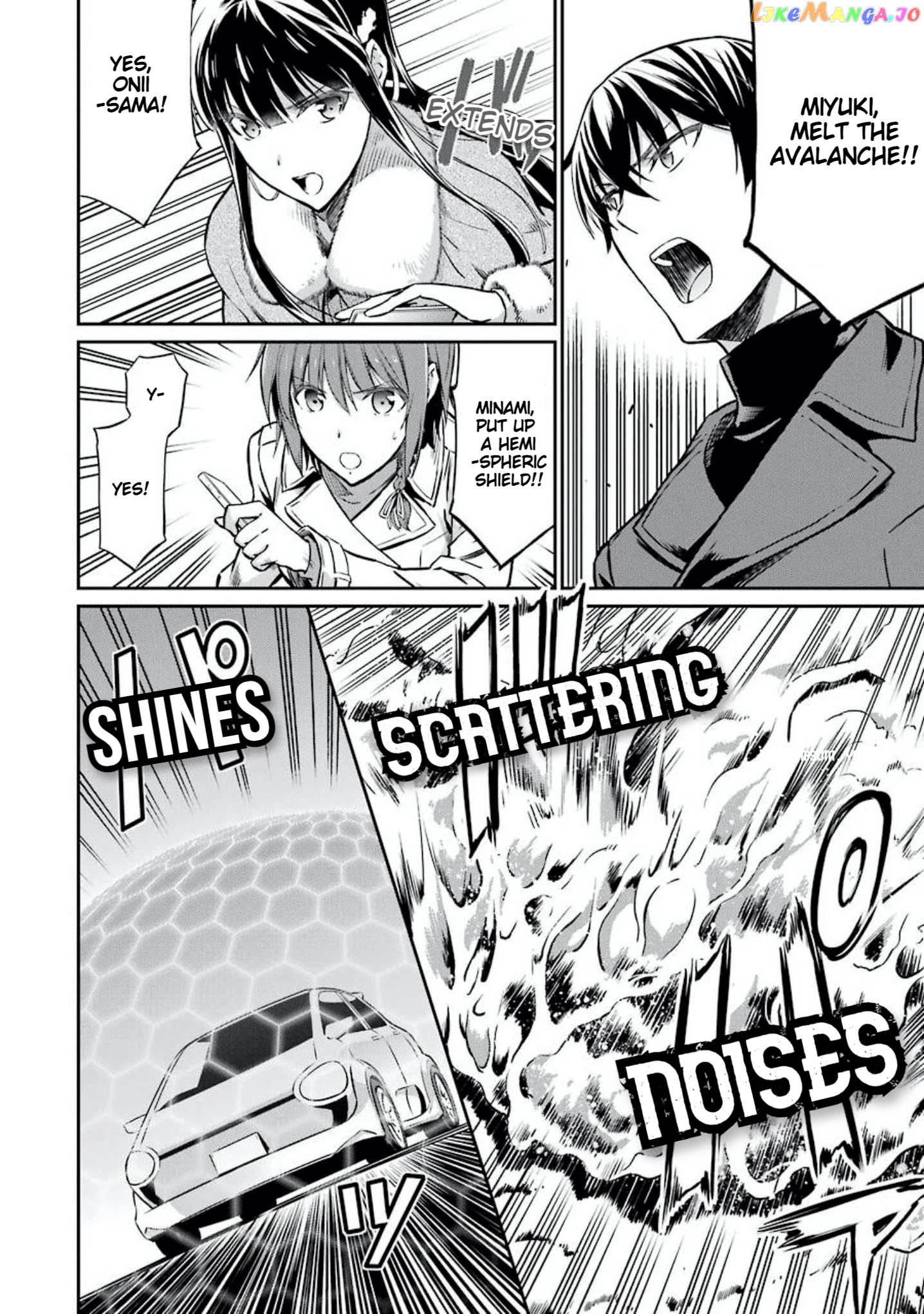 Mahouka Koukou no Rettousei - Yotsuba Keishou-hen chapter 7 - page 12