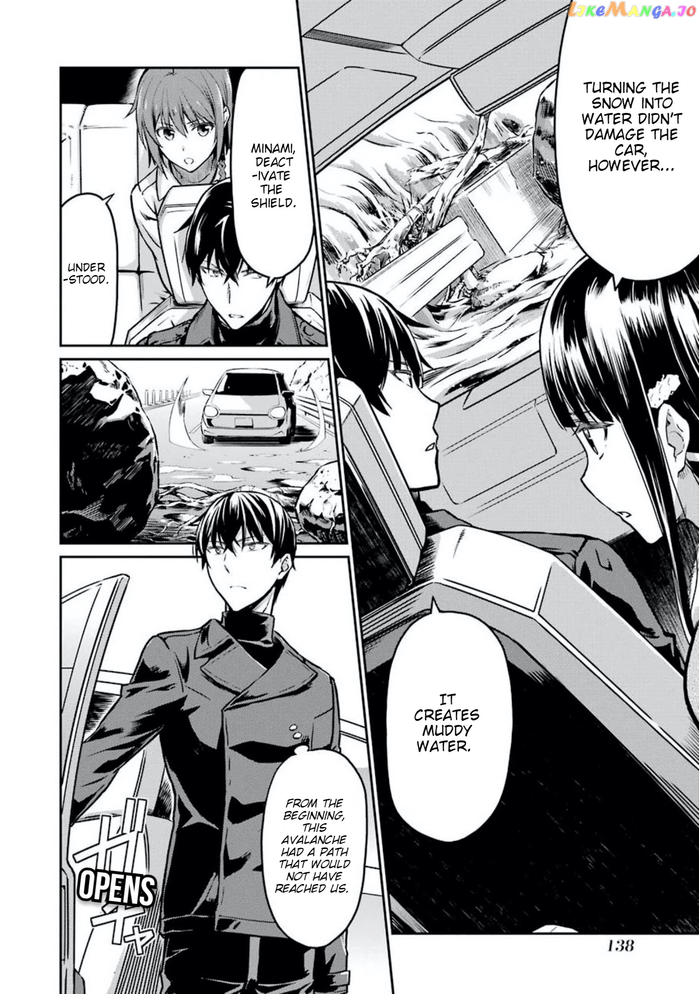 Mahouka Koukou no Rettousei - Yotsuba Keishou-hen chapter 7 - page 14