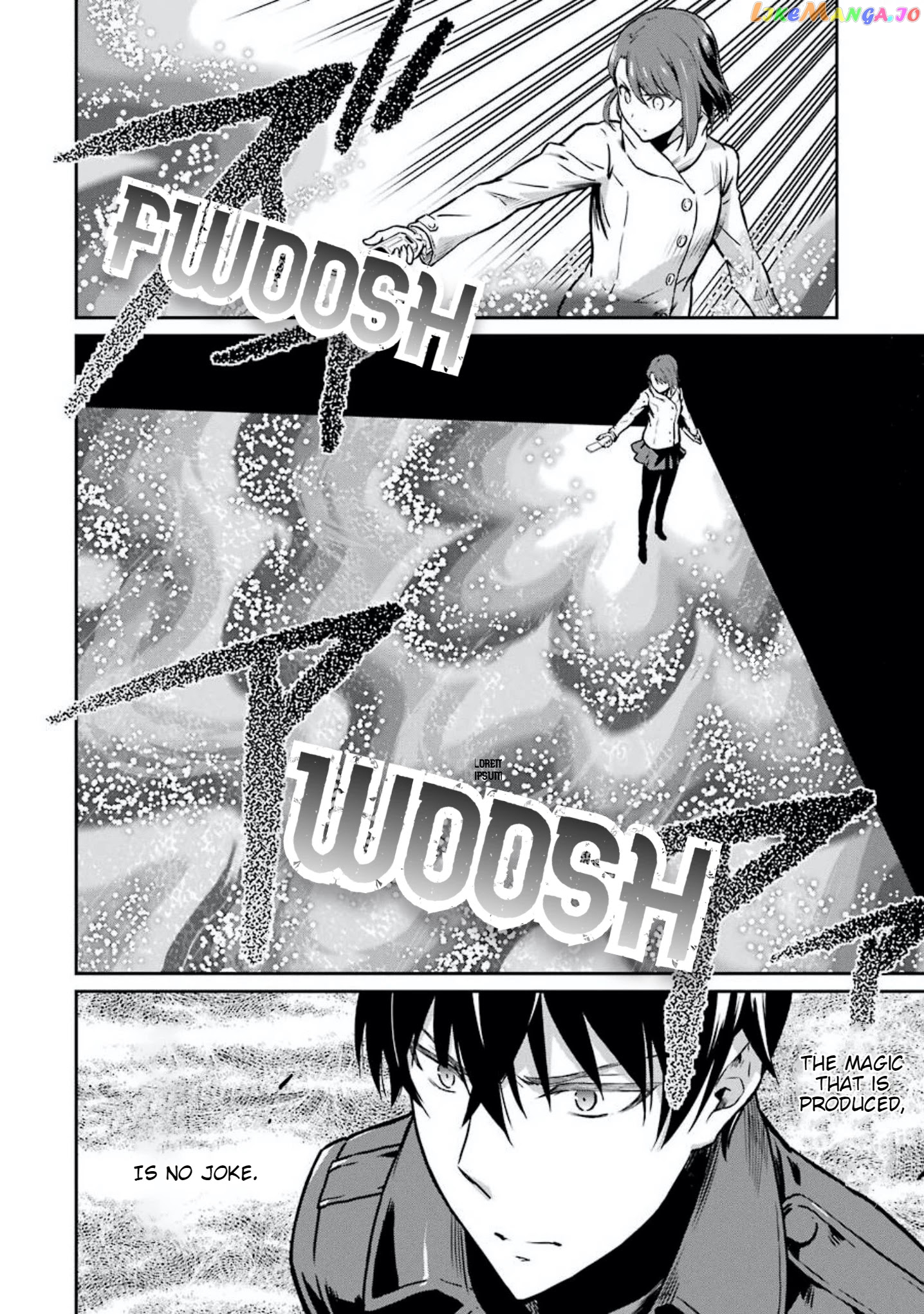 Mahouka Koukou no Rettousei - Yotsuba Keishou-hen chapter 7 - page 18