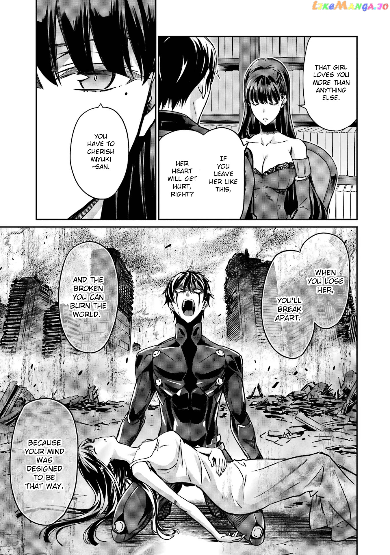 Mahouka Koukou no Rettousei - Yotsuba Keishou-hen chapter 20 - page 19