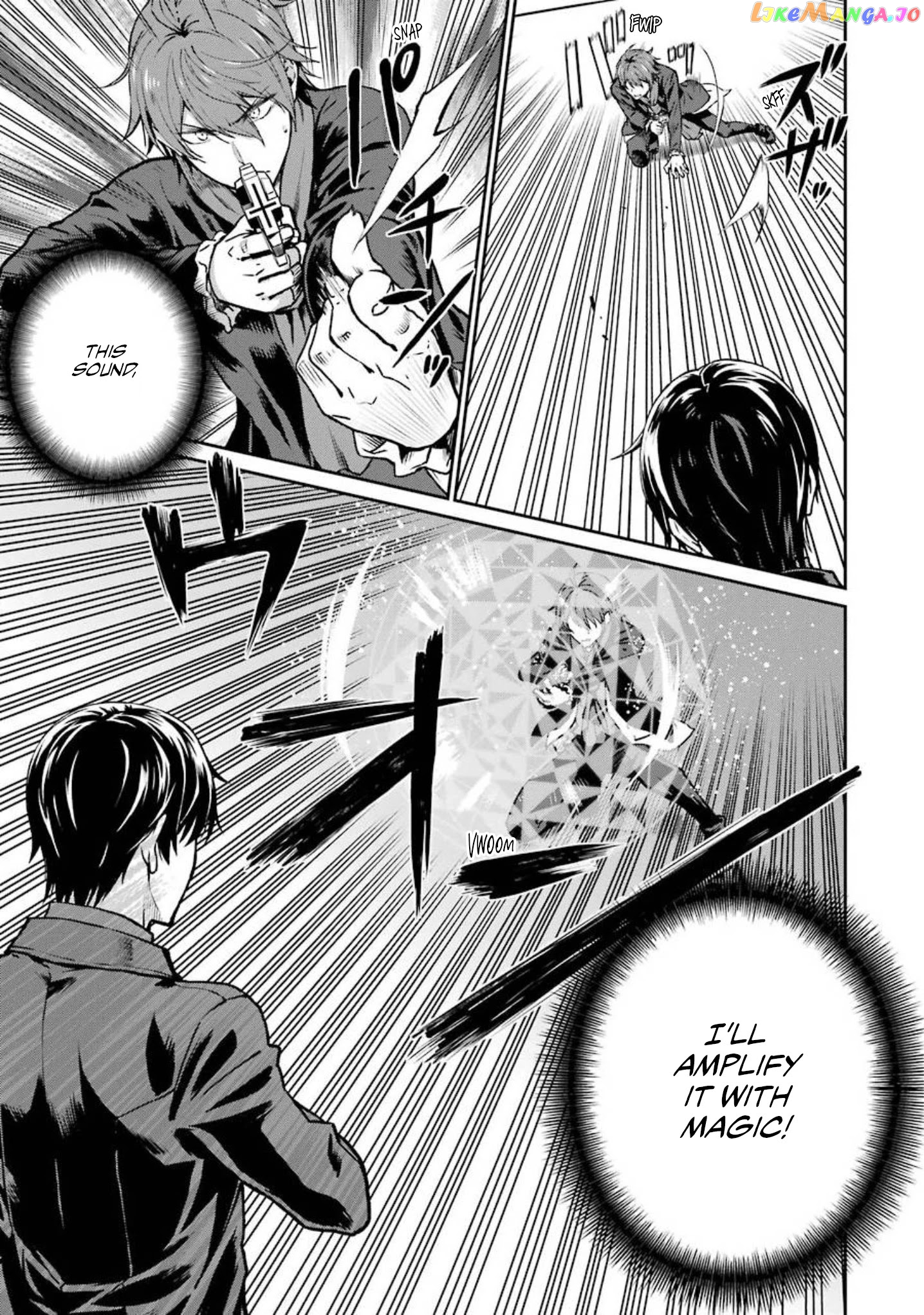 Mahouka Koukou no Rettousei - Yotsuba Keishou-hen chapter 10 - page 17