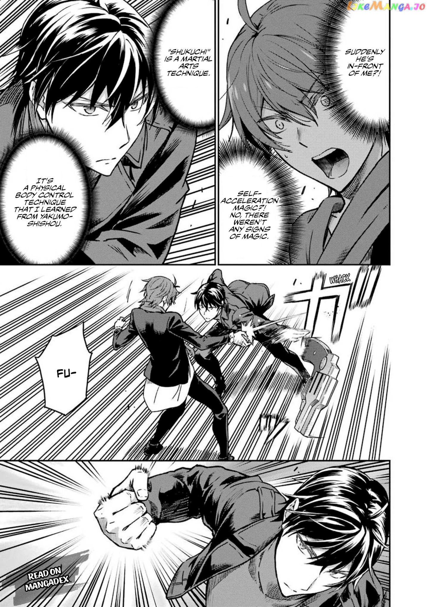 Mahouka Koukou no Rettousei - Yotsuba Keishou-hen chapter 10 - page 23