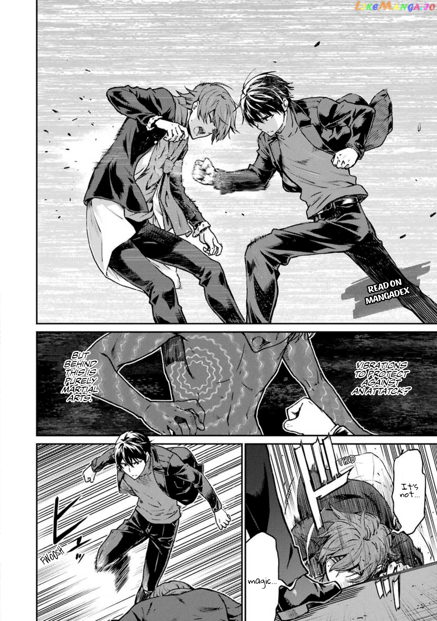 Mahouka Koukou no Rettousei - Yotsuba Keishou-hen chapter 11 - page 2