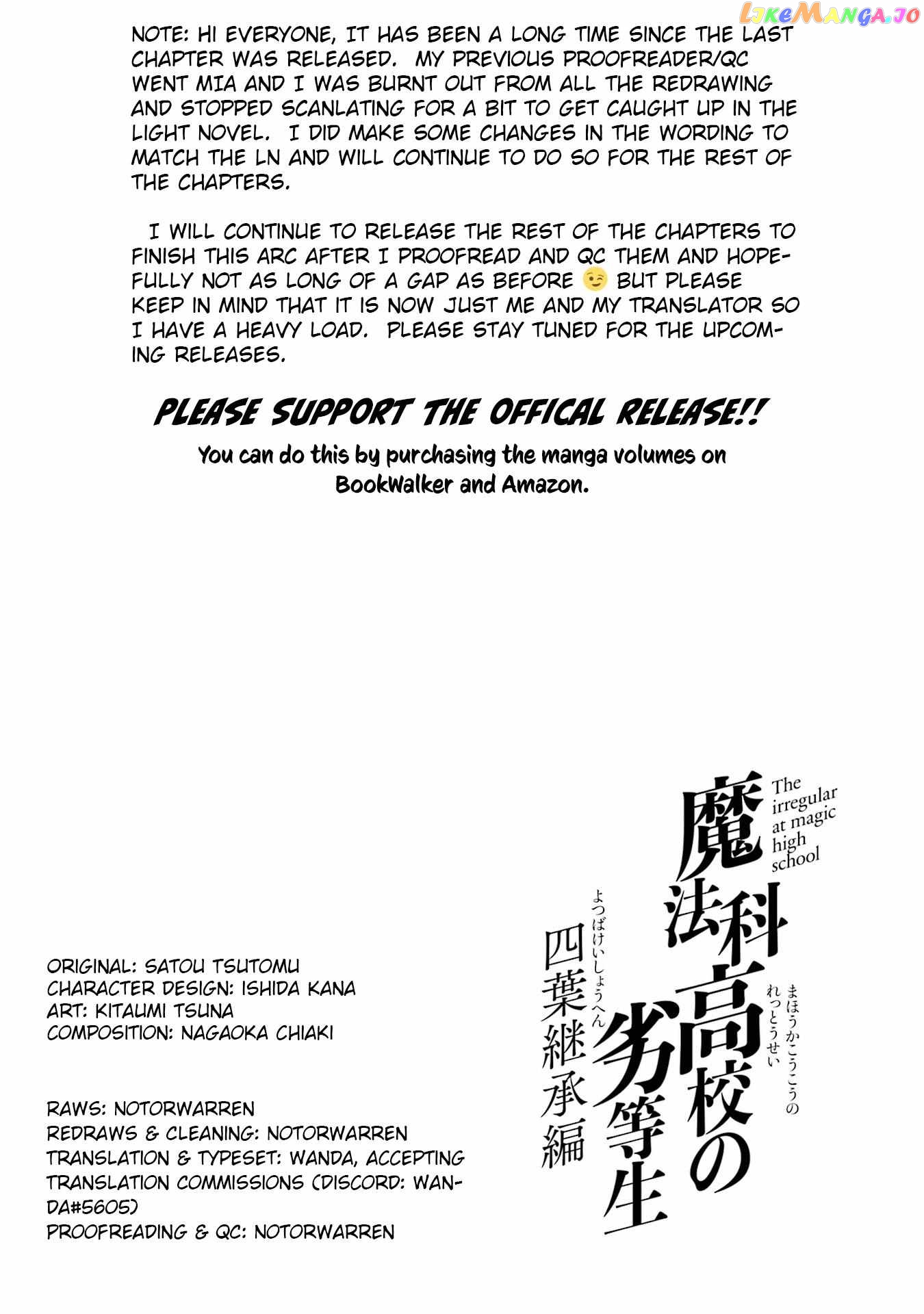 Mahouka Koukou no Rettousei - Yotsuba Keishou-hen chapter 23 - page 14
