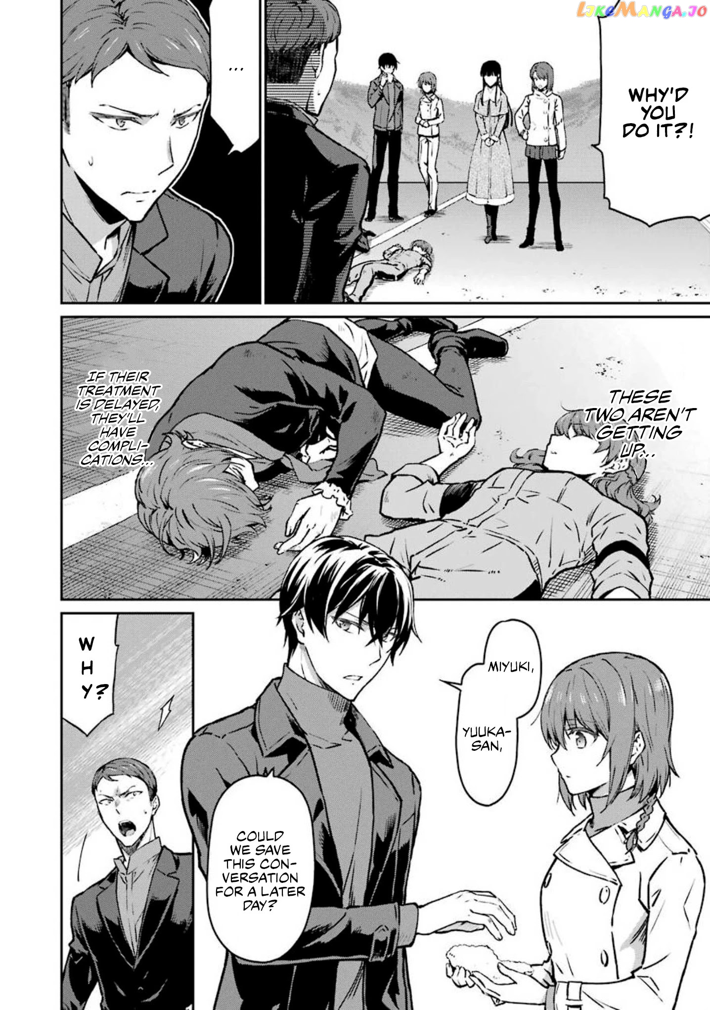 Mahouka Koukou no Rettousei - Yotsuba Keishou-hen chapter 12 - page 8