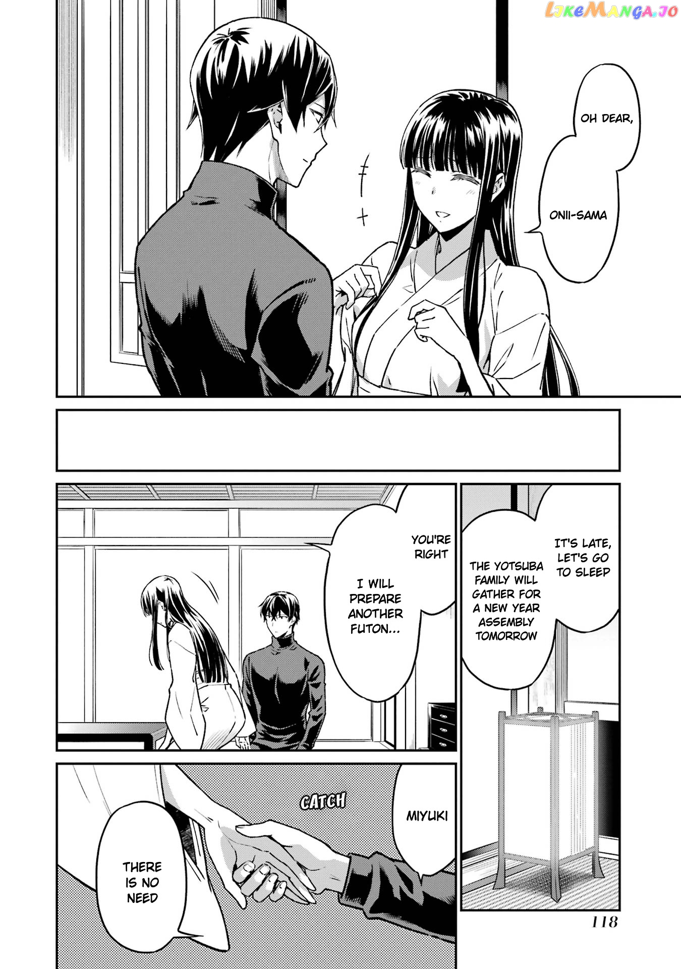 Mahouka Koukou no Rettousei - Yotsuba Keishou-hen chapter 24 - page 4