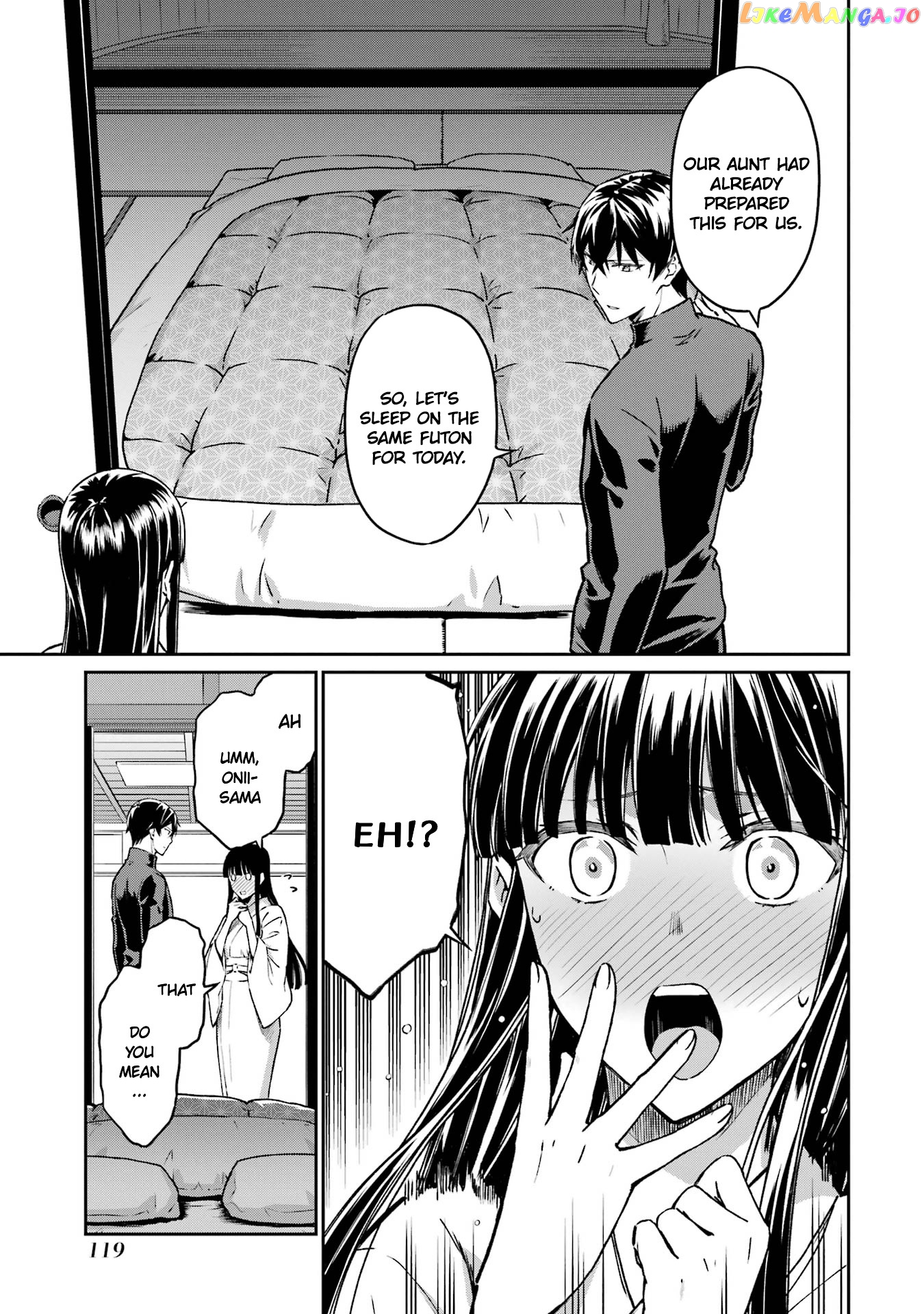 Mahouka Koukou no Rettousei - Yotsuba Keishou-hen chapter 24 - page 5