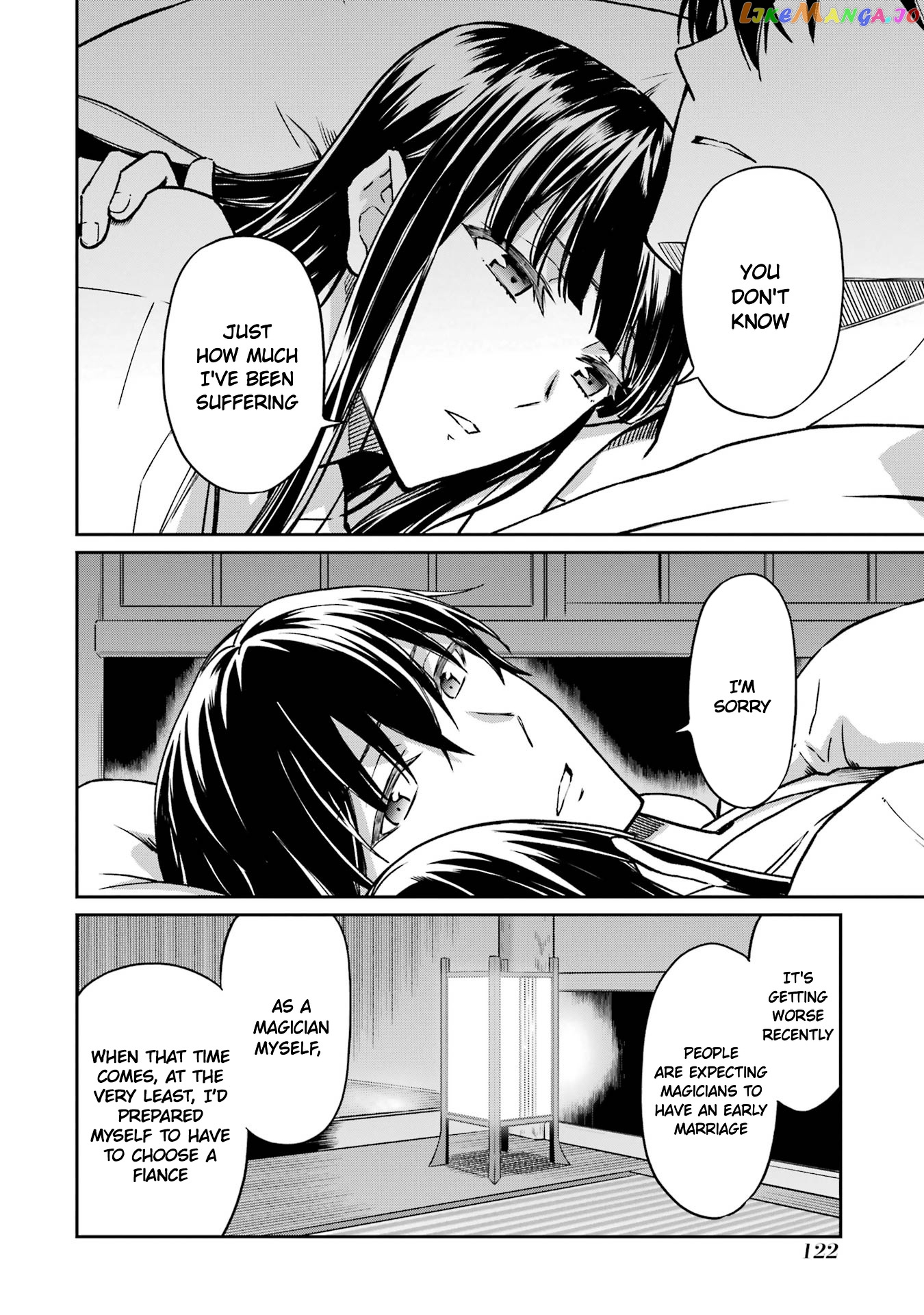 Mahouka Koukou no Rettousei - Yotsuba Keishou-hen chapter 24 - page 8