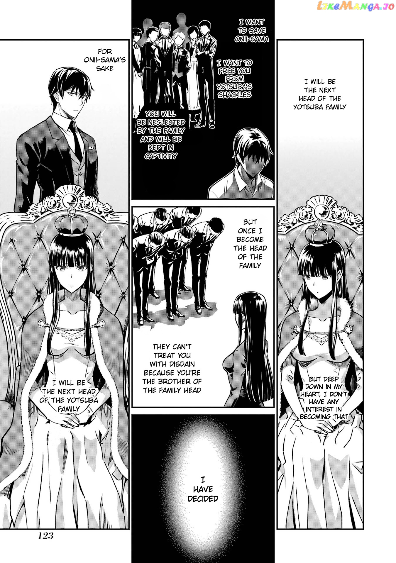 Mahouka Koukou no Rettousei - Yotsuba Keishou-hen chapter 24 - page 9