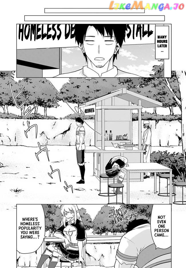Homeless Tensei Isekai De Jiyuu Sugiru Jikyuu Jisoku Seikatsu chapter 22.1 - page 12