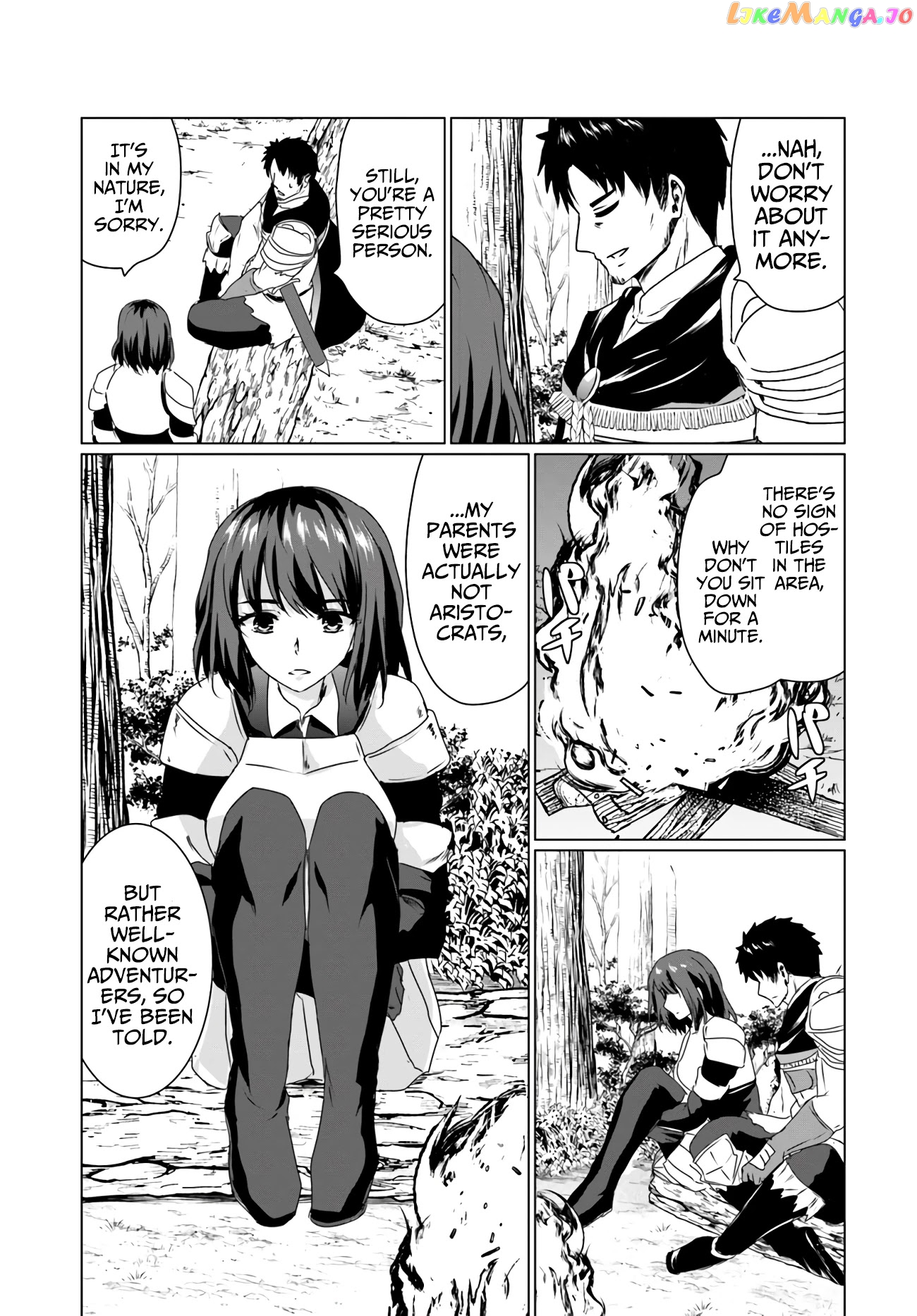 Homeless Tensei Isekai De Jiyuu Sugiru Jikyuu Jisoku Seikatsu chapter 14.1 - page 3