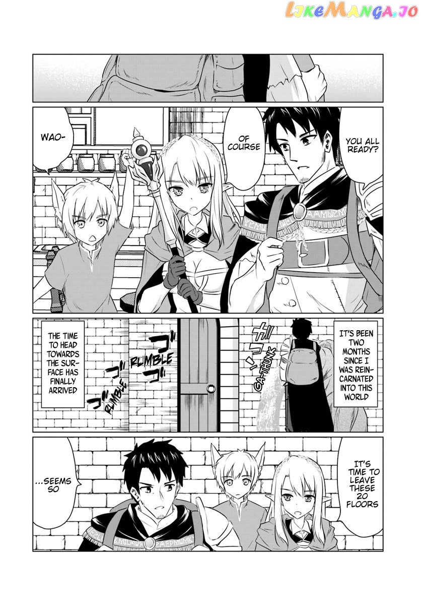 Homeless Tensei Isekai De Jiyuu Sugiru Jikyuu Jisoku Seikatsu chapter 5.2 - page 17