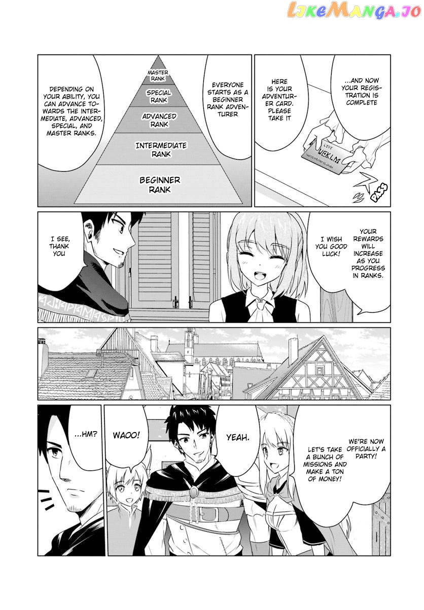 Homeless Tensei Isekai De Jiyuu Sugiru Jikyuu Jisoku Seikatsu chapter 7.1 - page 12