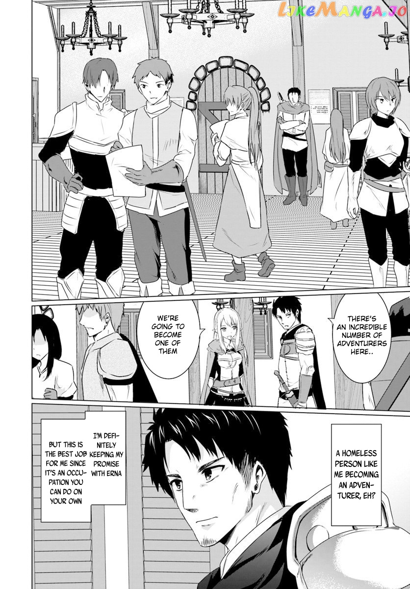 Homeless Tensei Isekai De Jiyuu Sugiru Jikyuu Jisoku Seikatsu chapter 7.1 - page 9
