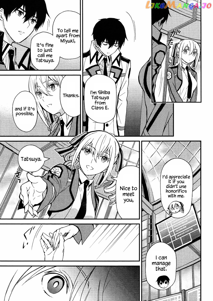 Mahouka Koukou No Rettousei – Raihousha Hen chapter 2 - page 14