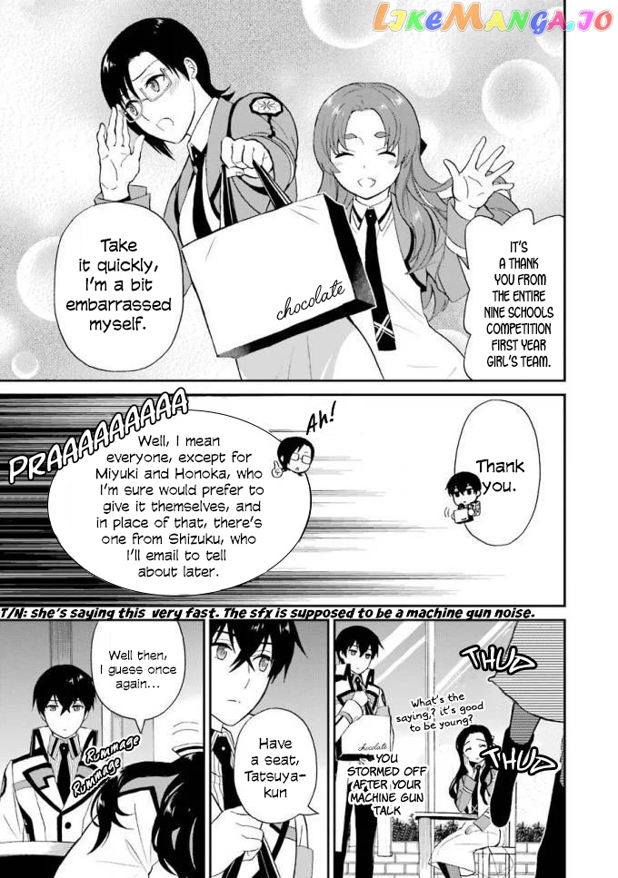 Mahouka Koukou No Rettousei – Raihousha Hen chapter 19 - page 22
