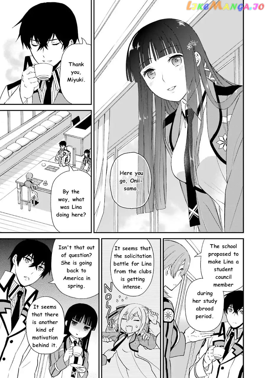 Mahouka Koukou No Rettousei – Raihousha Hen chapter 9 - page 6