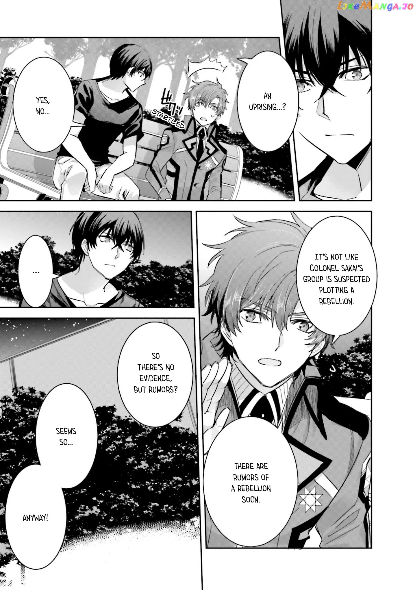 Mahouka Koukou No Rettousei – Steeplechase-Hen chapter 13 - page 26