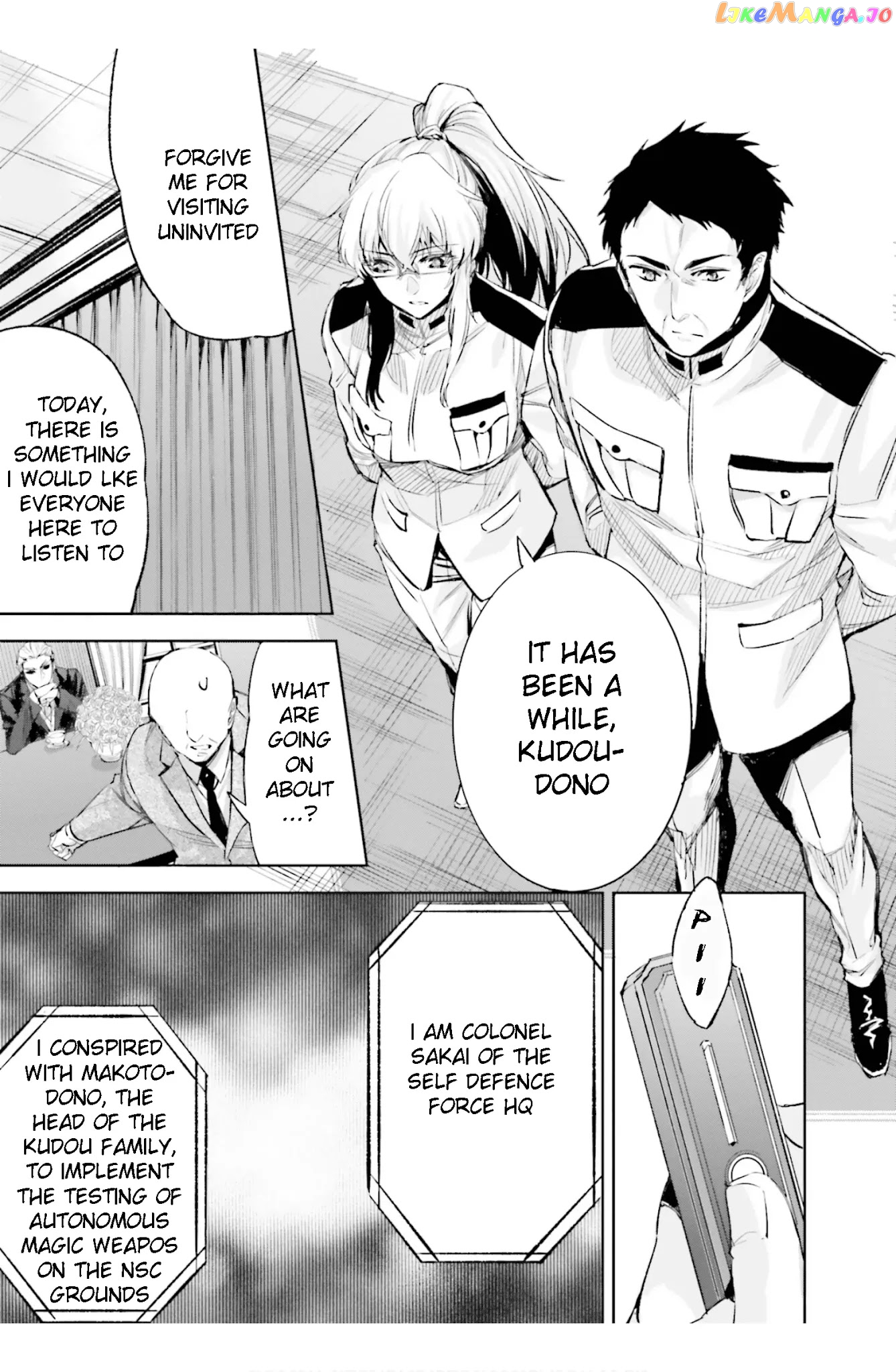 Mahouka Koukou No Rettousei – Steeplechase-Hen chapter 23 - page 13