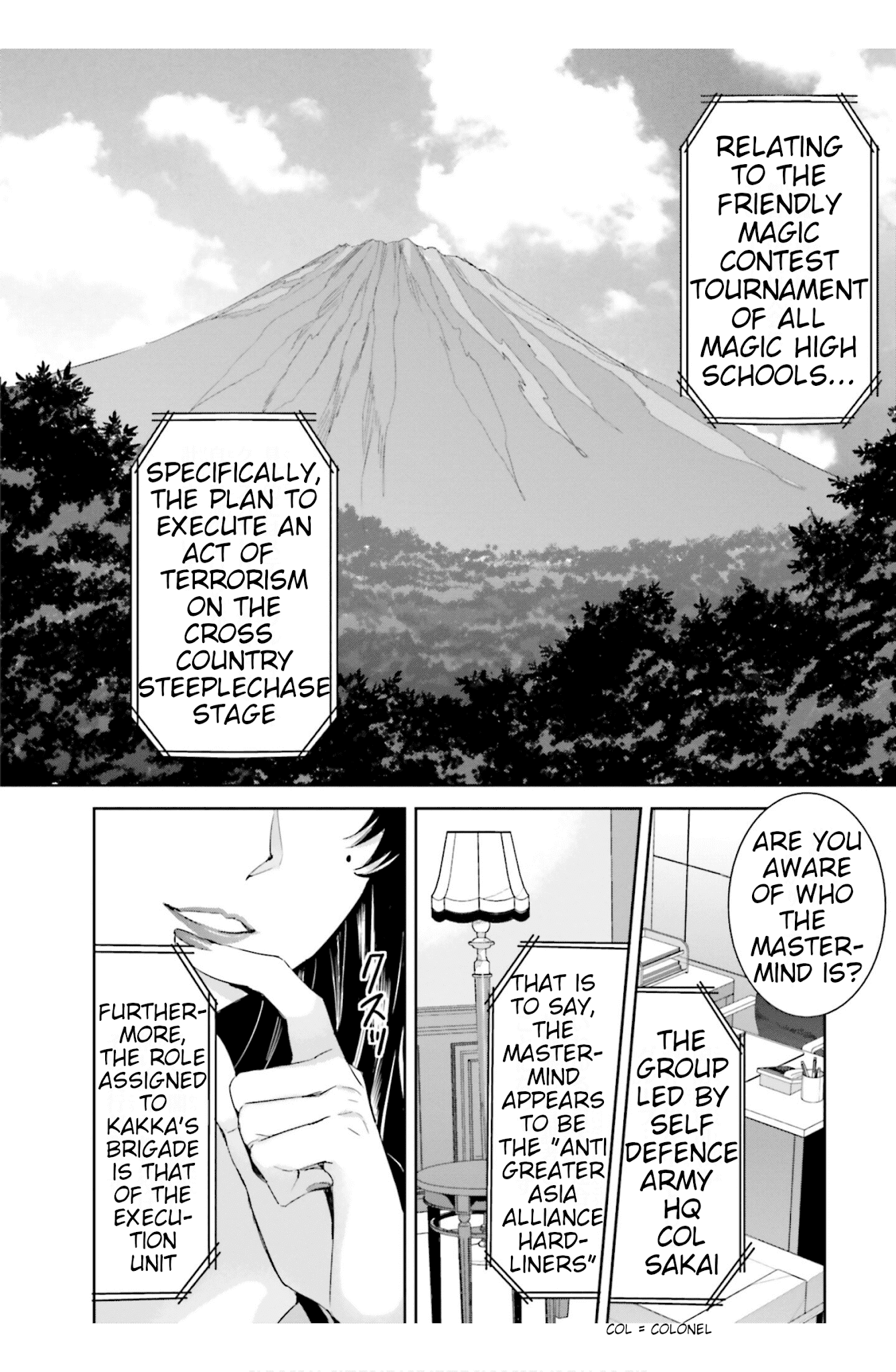 Mahouka Koukou No Rettousei – Steeplechase-Hen chapter 15 - page 30