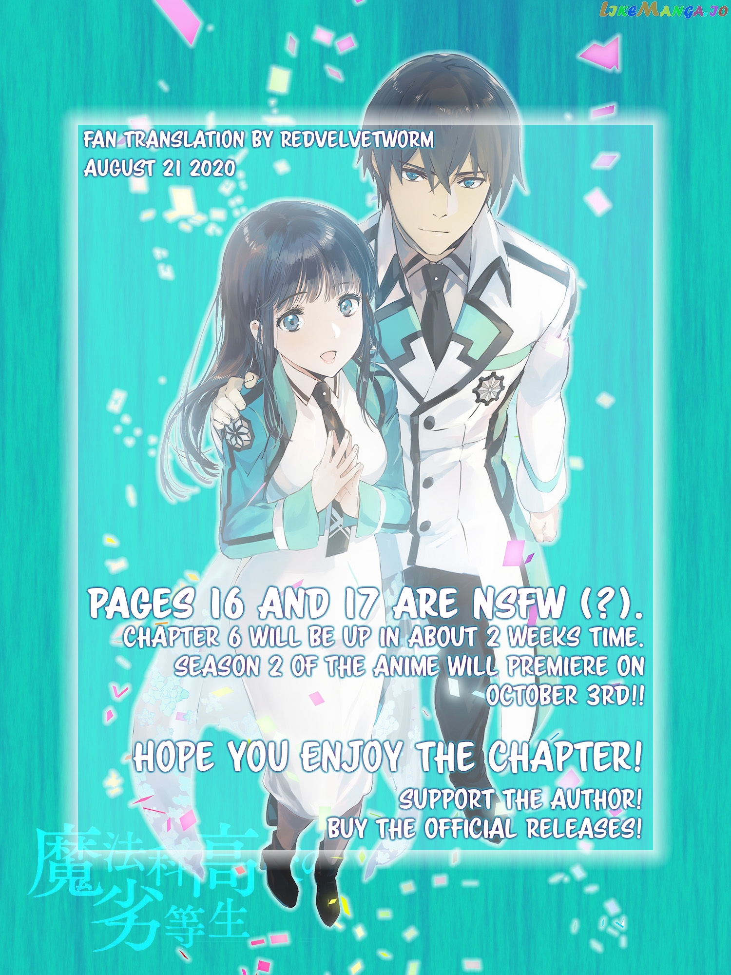 Mahouka Koukou No Rettousei – Steeplechase-Hen chapter 5 - page 1