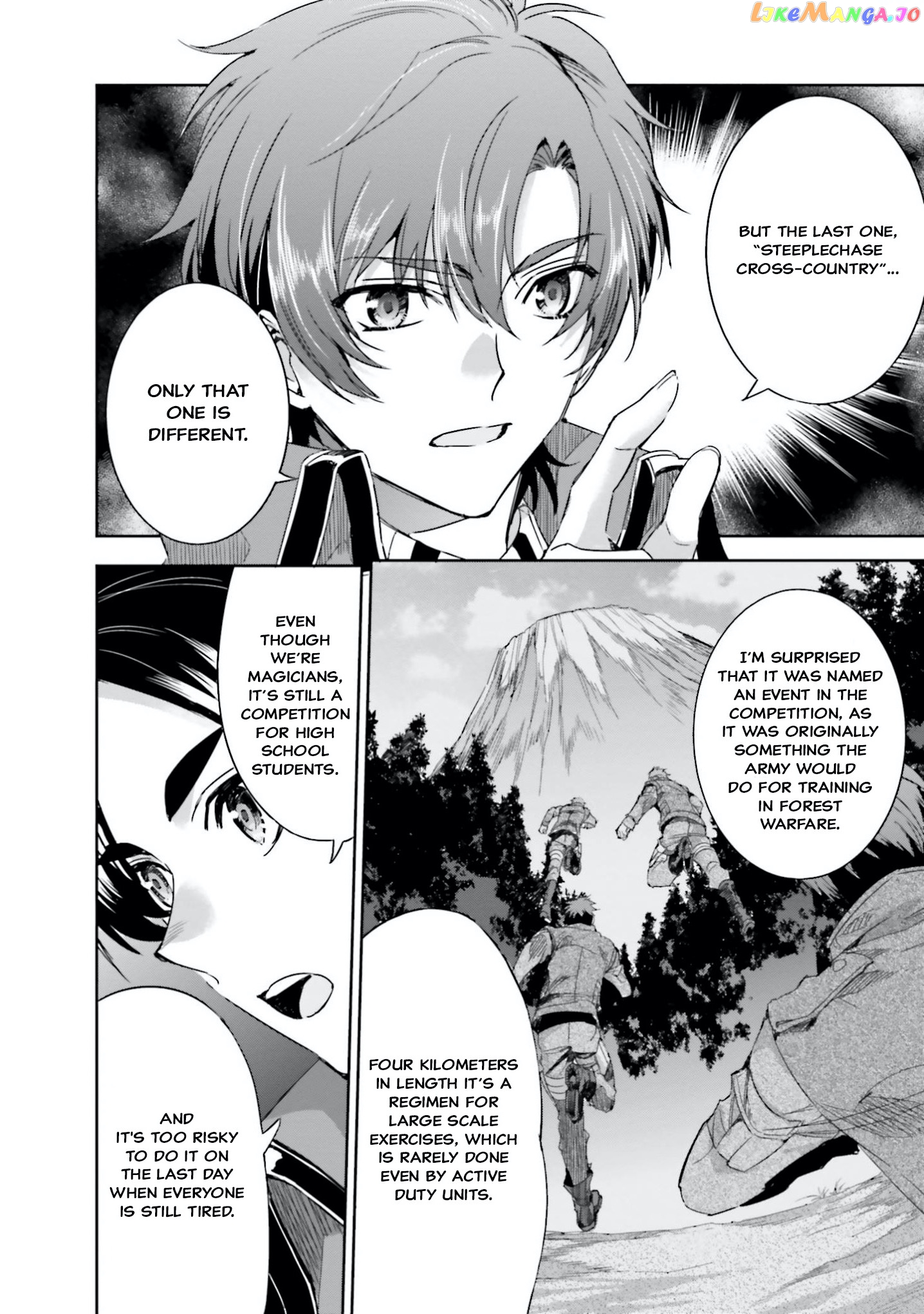 Mahouka Koukou No Rettousei – Steeplechase-Hen chapter 9 - page 4