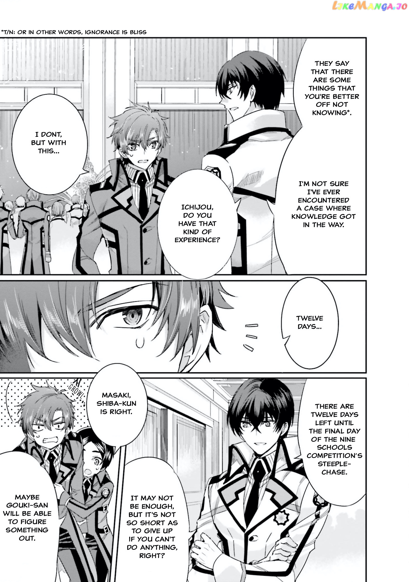 Mahouka Koukou No Rettousei – Steeplechase-Hen chapter 9 - page 7