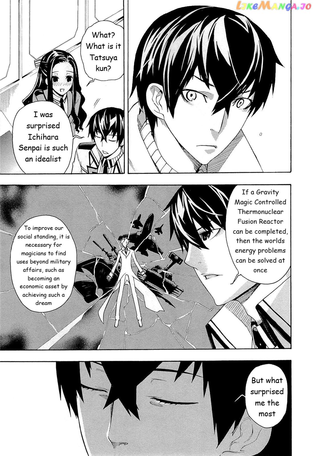 Mahouka Koukou no Rettousei - Yokohama Souran Hen chapter 4 - page 10