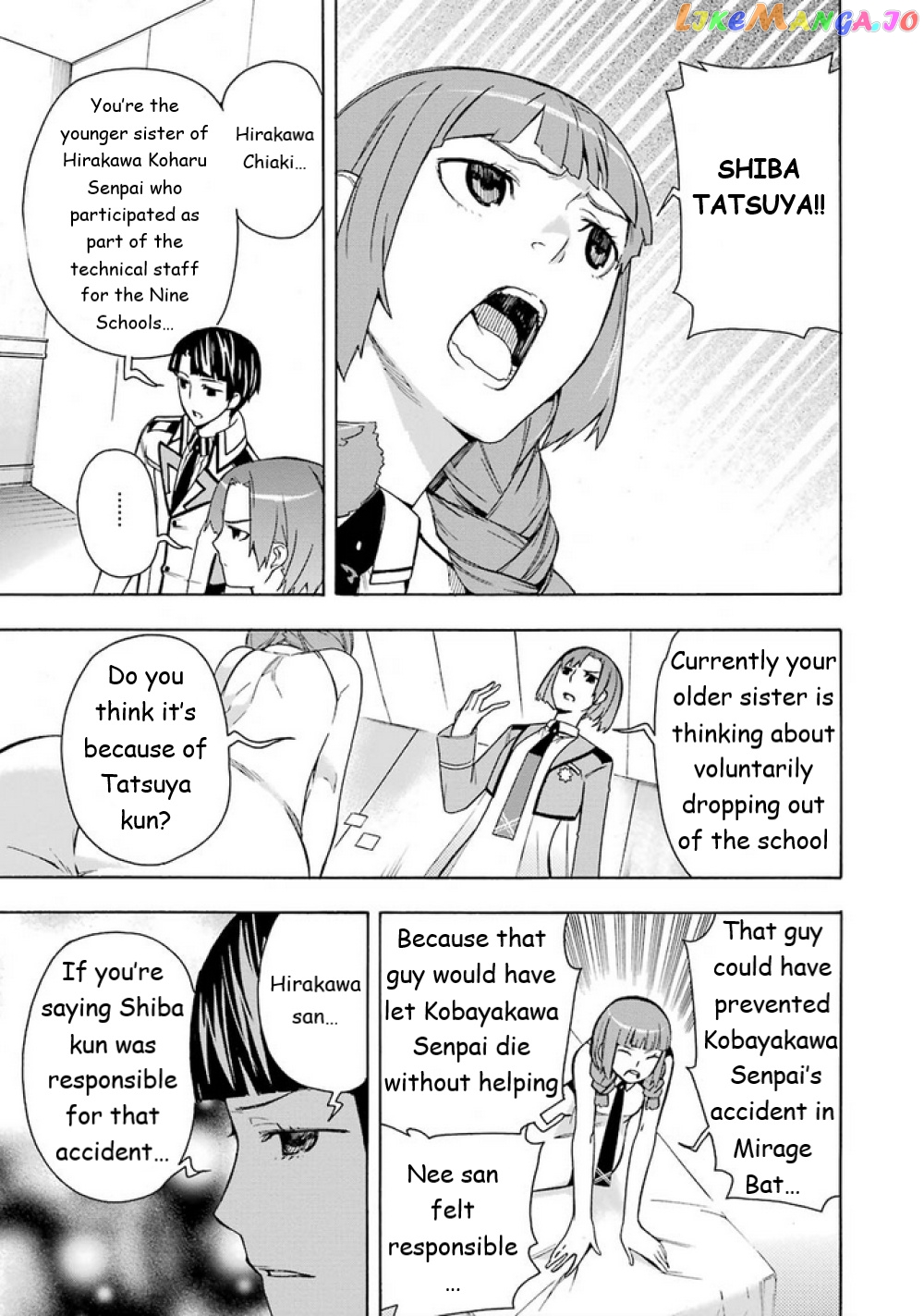 Mahouka Koukou no Rettousei - Yokohama Souran Hen chapter 8 - page 14