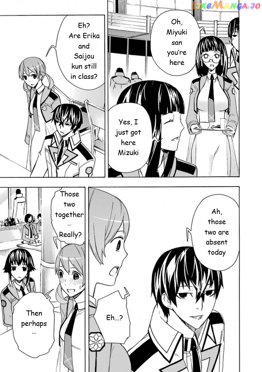 Mahouka Koukou no Rettousei - Yokohama Souran Hen chapter 8 - page 28
