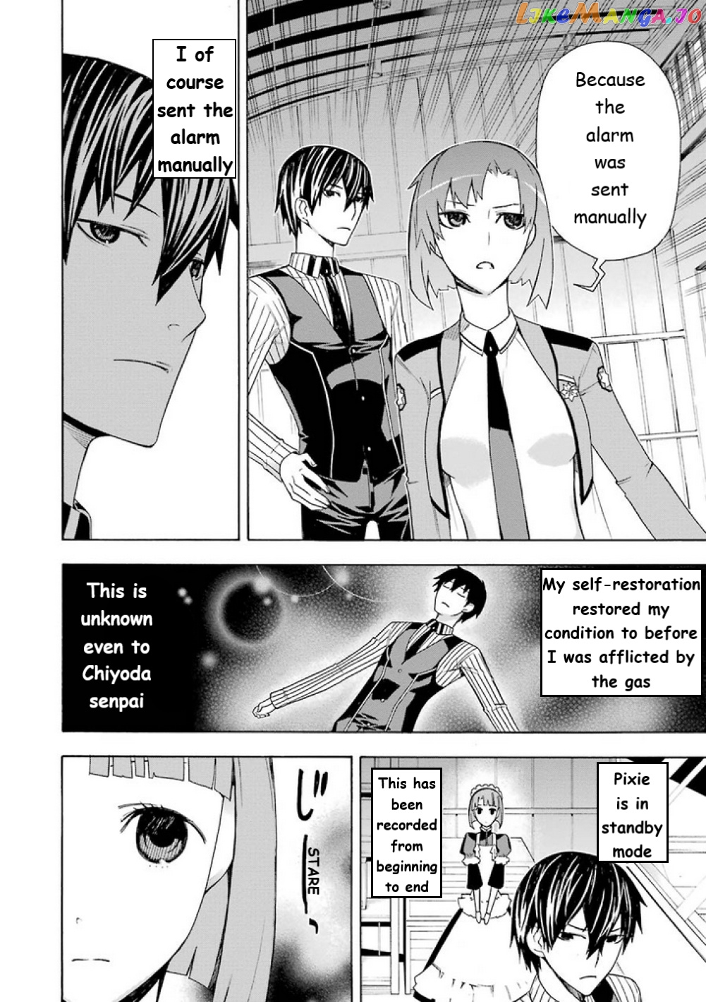 Mahouka Koukou no Rettousei - Yokohama Souran Hen chapter 10 - page 33