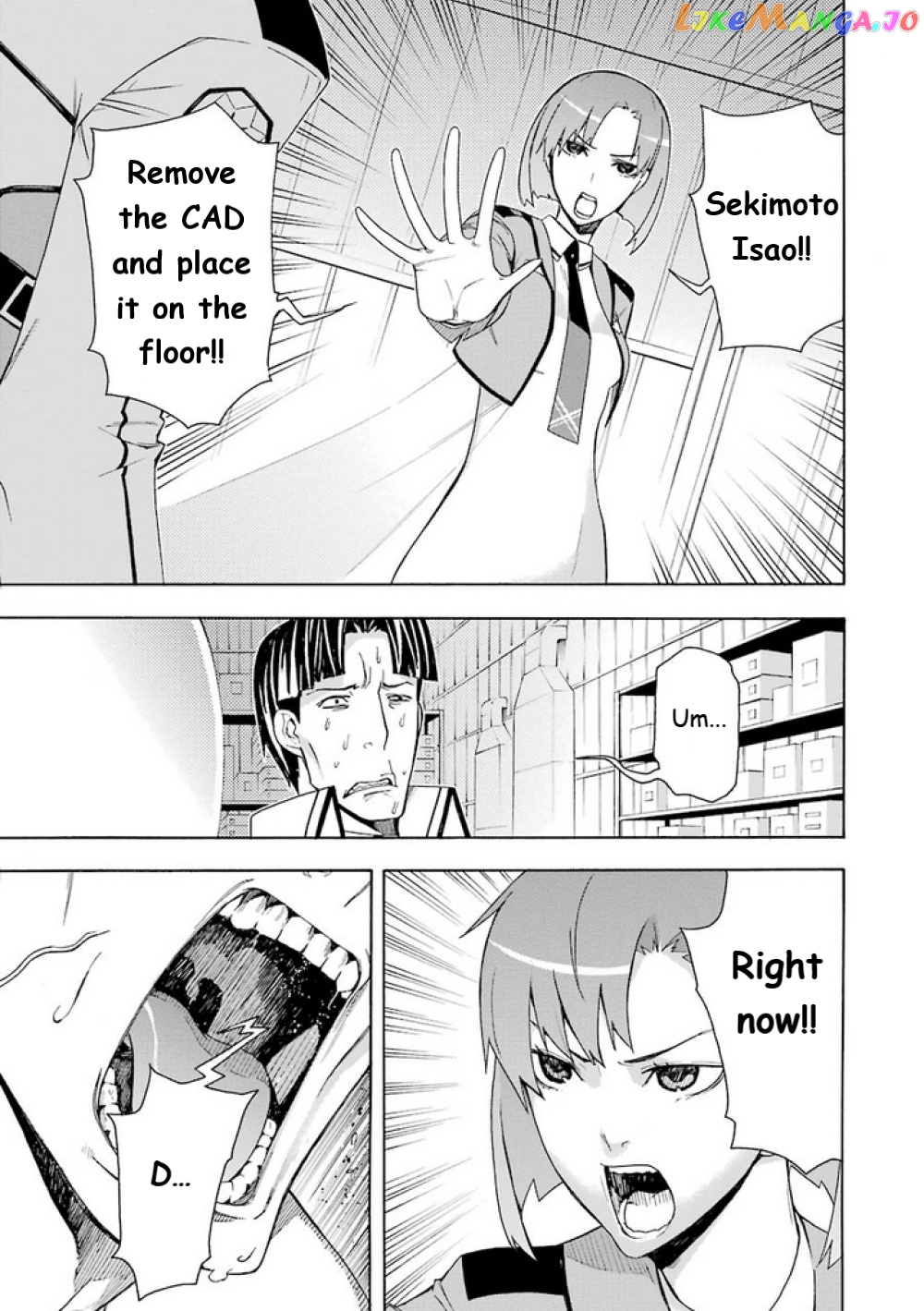Mahouka Koukou no Rettousei - Yokohama Souran Hen chapter 10 - page 34