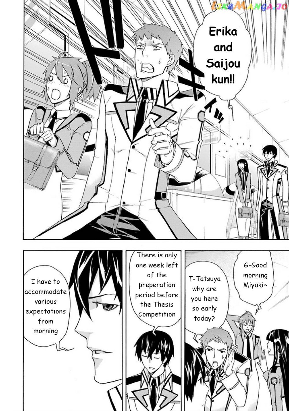 Mahouka Koukou no Rettousei - Yokohama Souran Hen chapter 12 - page 12