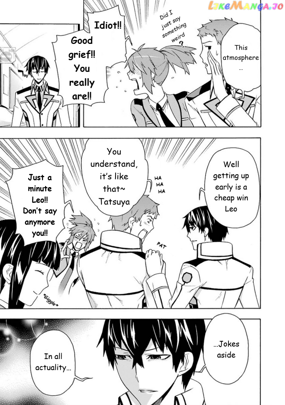 Mahouka Koukou no Rettousei - Yokohama Souran Hen chapter 12 - page 15