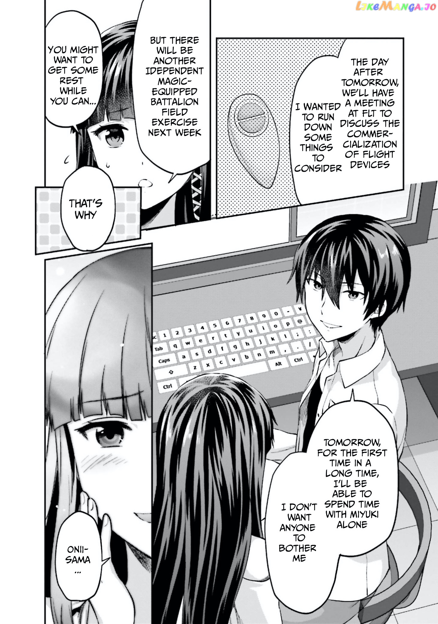 Mahouka Koukou no Rettousei - Natsuyasumi Hen chapter 11 - page 10
