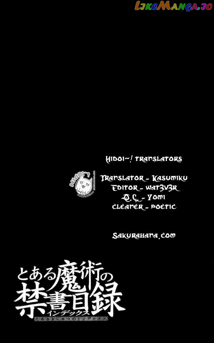 To Aru Majutsu no Kinsho Mokuroku chapter 2 - page 32