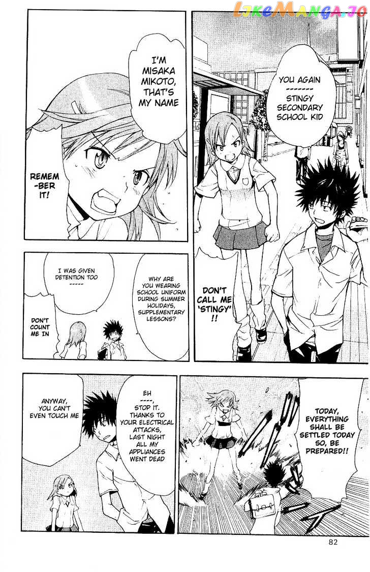 To Aru Majutsu no Kinsho Mokuroku chapter 3 - page 9