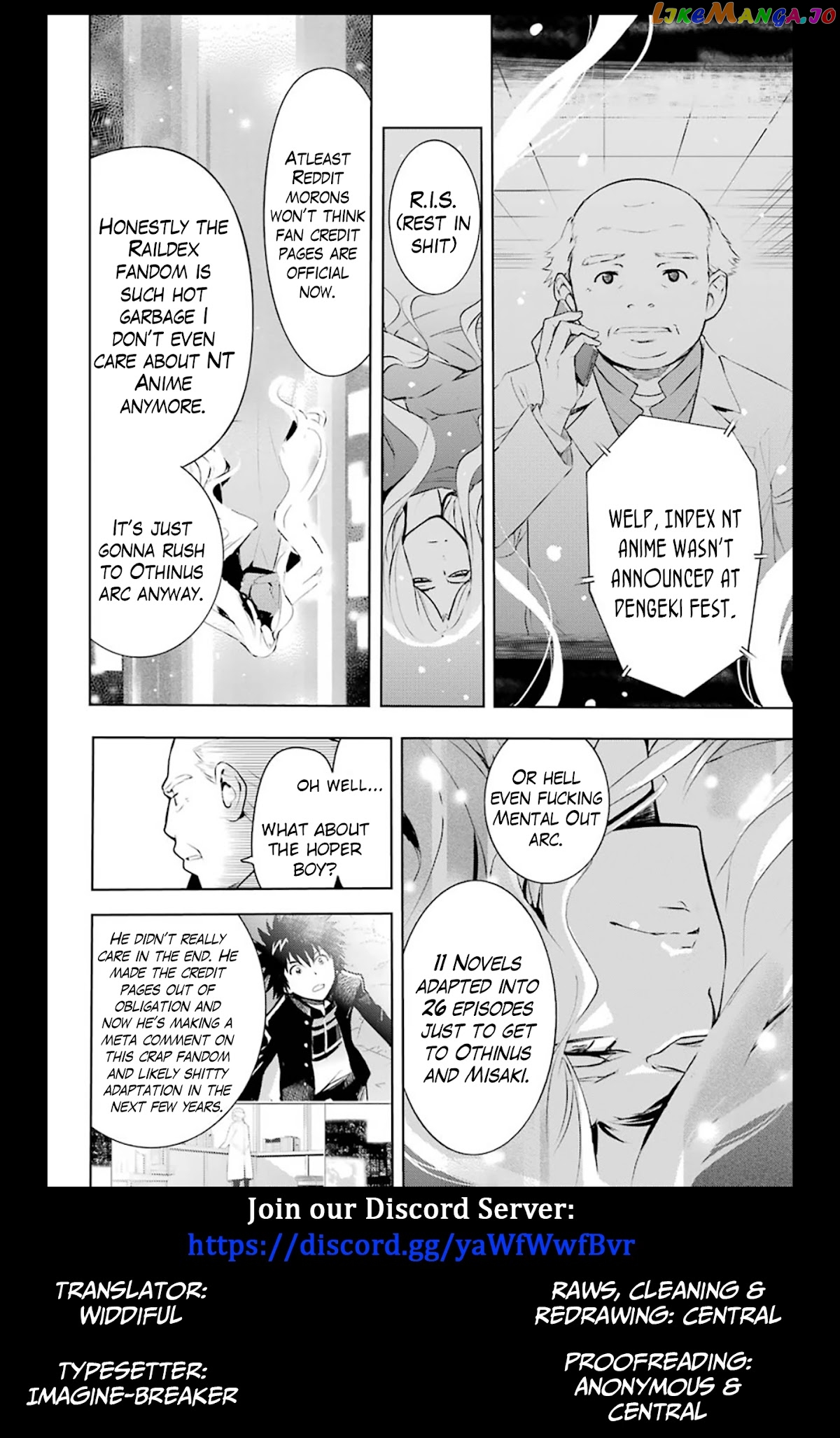 To Aru Majutsu no Kinsho Mokuroku chapter 115 - page 37