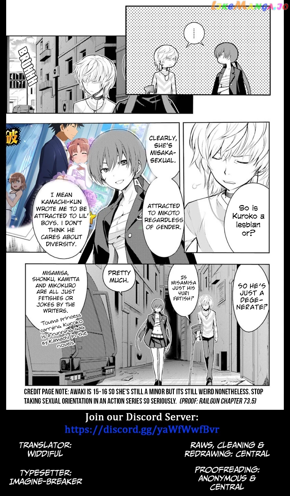 To Aru Majutsu no Kinsho Mokuroku chapter 118 - page 42
