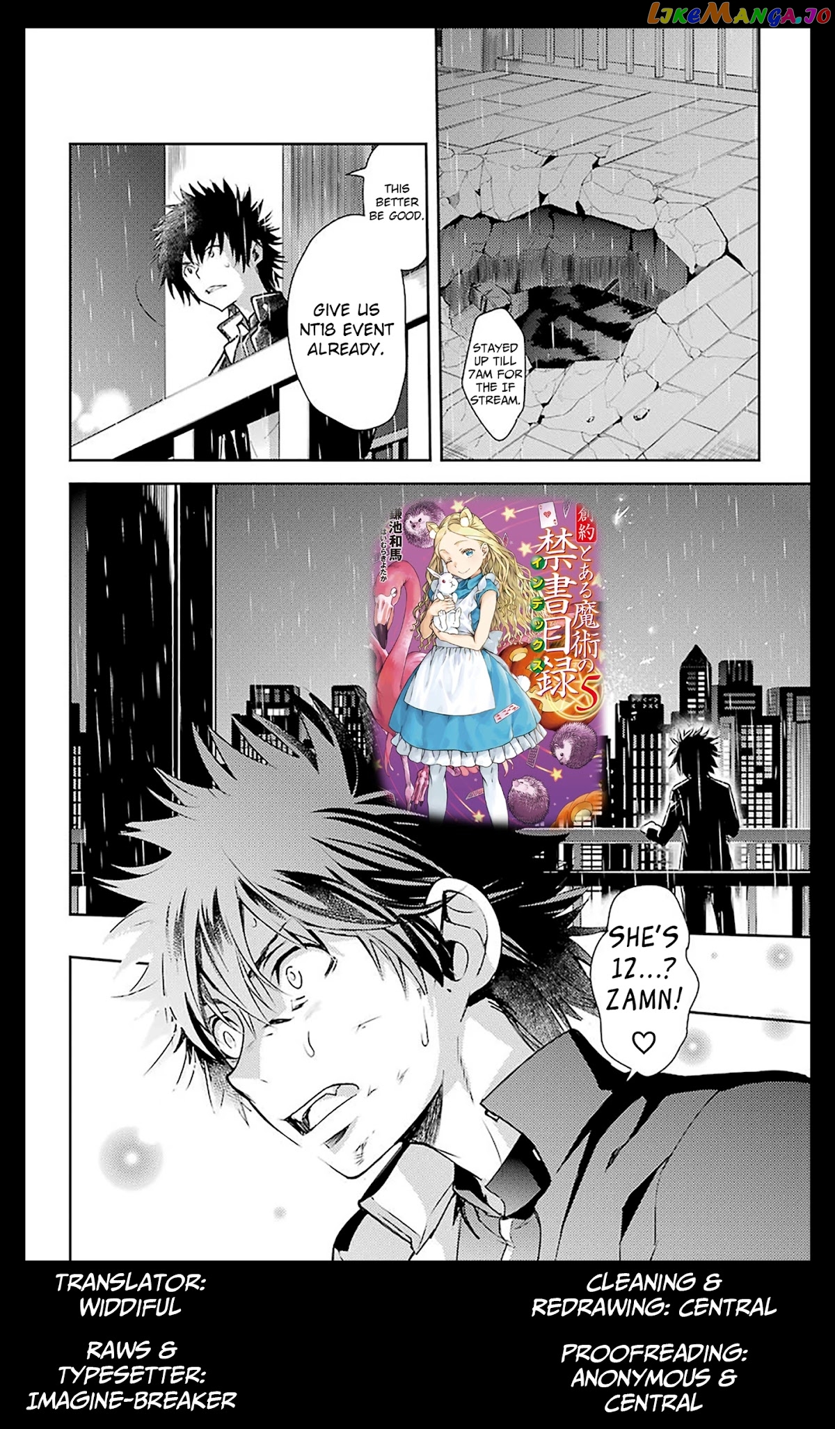 To Aru Majutsu no Kinsho Mokuroku chapter 110 - page 20