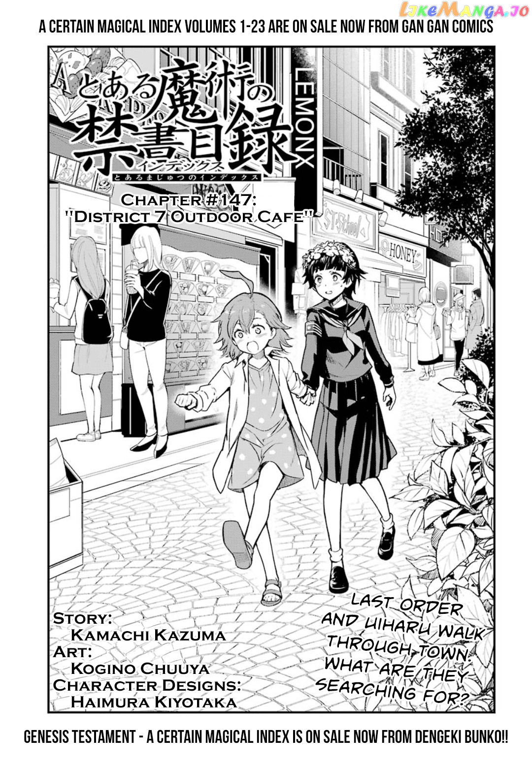 To Aru Majutsu no Kinsho Mokuroku chapter 147 - page 3